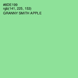 #8DE199 - Granny Smith Apple Color Image